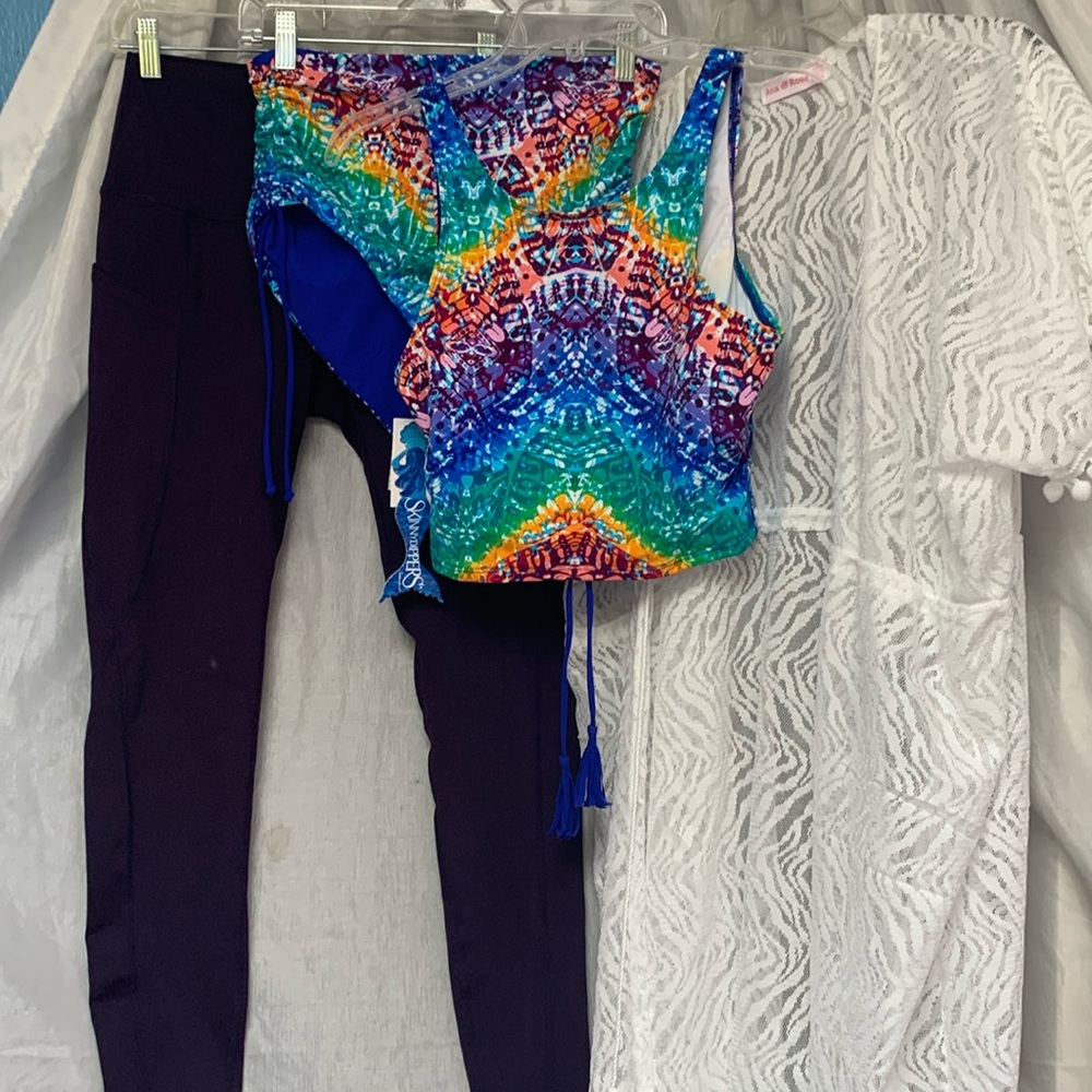 Skinnydippers tankini combo